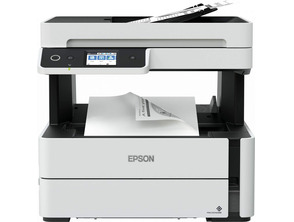 Impresora Recargable Monocromo Multifunción Epson Ecotank ET-M3140 Fax/Dúplex Blanca
