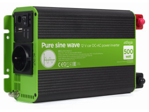 Añadir a la cesta Inversor de Corriente EG PWC PS500-01 para coches EnerGenie Inversor de Corriente EG PWC PS500-01 para coches EnerGenie