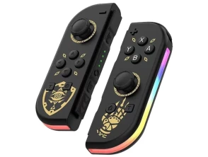 Mando J-C Set Izq/Dcha Black T2 con RGB - Gamepads OEM