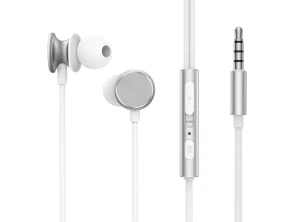 Añadir a la cesta Auriculares Joyroom JR-EW03 Plata Jack 3.5mm Auriculares Joyroom JR-EW03 Plata Jack 3.5mm