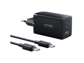 Añadir a la cesta Joyroom JR-TCG01 Cargador Rápido Triple USB Tipo C/USB 65W Negro Joyroom JR-TCG01 Cargador Rápido Triple USB Tipo C/USB 65W Negro