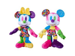 Juguete Simba Toys Edición Coleccionista Peluche Mickey y Minnie Mouse en Caja de Regalo