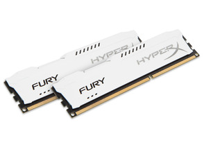 Añadir a la cesta Kingston Hyperx Fury White 16GB 1600Mhz DDR3 Kingston Hyperx Fury White 16GB 1600Mhz DDR3