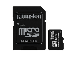 Añadir a la cesta Kingston MicroSDHC 32Gb uhs-i Clase 10 + Adaptador SD Kingston MicroSDHC 32Gb uhs-i Clase 10 + Adaptador SD