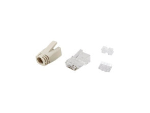 Añadir a la cesta Kit 100 Conectores RJ45 Equip Cat 6A con Capuchón y Guía Kit 100 Conectores RJ45 Equip Cat 6A con Capuchón y Guía