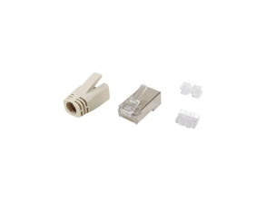 Añadir a la cesta Kit 100 Conectores RJ45 Equip Categoría 6A Apantallado con Capuchón y Guía Kit 100 Conectores RJ45 Equip Categoría 6A Apantallado con Capuchón y Guía