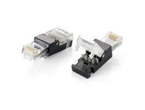 Kit 2 Unidades Conector RJ45 Equip CAT5e Toolfree sin Herramienta de Grimpado