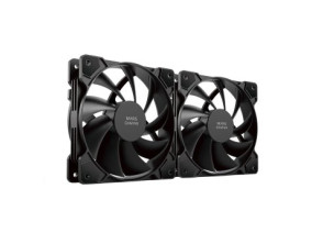 Kit 2xVentilador Interno Mars Gaming MF-PROX2 Ultra Silenciosos Negro - FDB Bearing Antivibración