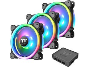 Añadir a la cesta Kit 3 Ventiladores Thermaltake Riing Trio 12 cm RGB Kit 3 Ventiladores Thermaltake Riing Trio 12 cm RGB