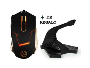 Kit Nox Raton Gaming Korps+Regalo Soporte Bungee