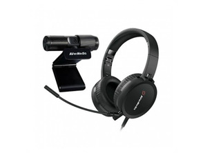 Kit Webcam + Headset Avermedia BO317