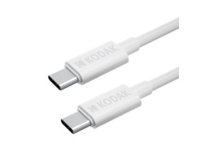 Añadir a la cesta CABLE USB-C a USB-C 1M KODAK para carga y datos CABLE USB-C a USB-C 1M KODAK para carga y datos