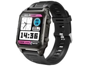 Reloj inteligente Kumi KU3 Max Negro