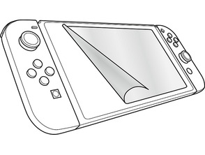 Lámina protectora GLANCE para Nintendo Switch