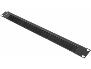 Lanberg AK-1103-B. Panel cepillo para entrada cable 19" 1U