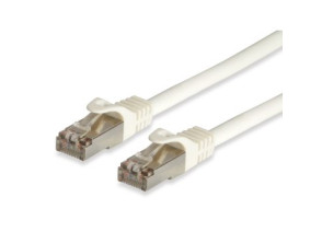 LATIGUILLO APANTALLADO CAT.6A PRO S/FTP LSOH 15M COLOR BLANCO - Marca EQUIP