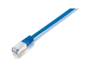 LATIGUILLO APANTALLADO F/UTP CATEGORÍA 5e 3M COLOR AZUL - Marca EQUIP