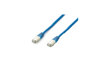 LATIGUILLO APANTALLADO PLATINIUM S/FTP CATEGORIA 6A 0,5M AZUL - Marca EQUIP