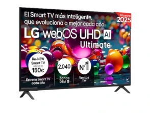 Smart TV LG UHD AI 55UA74006LB 55" 4K Ultra HD con Wifi Azul