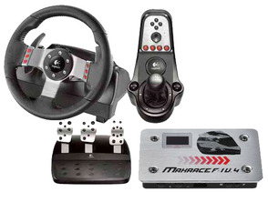 Logitech G27 Xbox One con MaxRace F1 Converter V.4