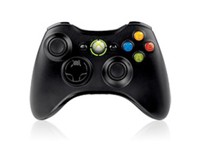 Mando Microsoft Wireless Negro Xbox 360