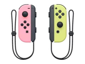 Mando J-C Powergaming Set Izq/Dcha Rosa Claro/Amarillo - Gamepads
