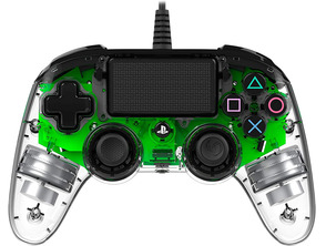 Mando Nacon Compact Wired Illuminated Green Oficial PS4