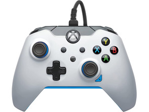 Mando PDP Wired Xbox/PC + 1 Mes Gamepass Ion White