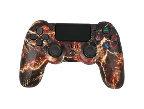 Mando PS4 Powergaming V2 Fire Ghost - Control Excepcional y Personalizado