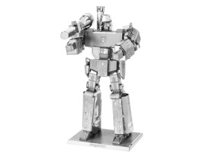 MAQUETA FASCINATIONS MEGATRON TRANSFORMERS 3D METAL MONTAJE SIN PEGAMENTO NI SOLDADURA