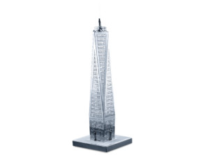 MAQUETA 3D METAL FASCINATIONS ONE WORLD TRADE CENTER - MONTAJE SIN PEGAMENTO NI SOLDADURA