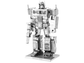 MAQUETA 3D METAL FASCINATIONS OPTIMUS PRIME TRANSFORMERS PARA MONTAR SIN PEGAMENTO NI SOLDADURA