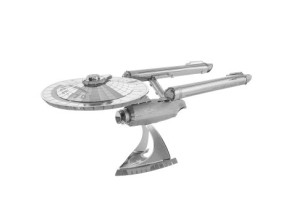 Maqueta 3D Metal Star Trek USS Enterprise NCC-1701 - Montaje sin Pegamento ni Soldadura
