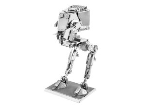 MAQUETA 3D STAR WARS AT-ST METAL FASCINATIONS - MONTAJE SIN PEGAMENTO NI SOLDADURA