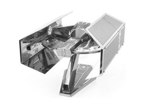 MAQUETA 3D STAR WARS DARTH VADER TIE FIGHTER METAL FASCINATIONS MONTAJE SIN PEGAMENTO NI SOLDADURA