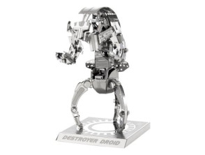 MAQUETA 3D METÁLICA STAR WARS DROIDEKA DROIDE MODELO MONTAJE FÁCIL