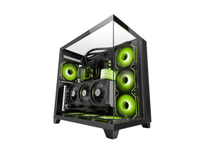 Caja Semitorre ATX Mars Gaming MC-3C Negro