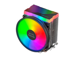 VENTILADOR UNIVERSAL MARS GAMING MCPU33 DUAL FRGB NEGRO