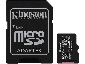 Memoria MicroSD XC 512GB Kingston Canvas Select