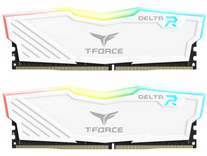 Memoria RAM 32 GB (2x16GB) PC3000 TeamGroup Delta RGB Blanco