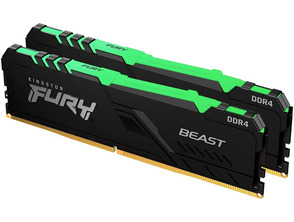 Añadir a la cesta Memoria RAM Kingston Fury Beast RGB 32 GB (2x16GB) 3600 MHz Memoria RAM Kingston Fury Beast RGB 32 GB (2x16GB) 3600 MHz