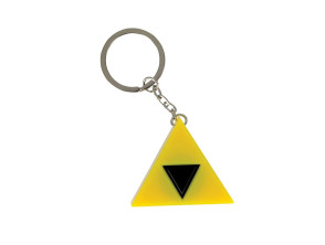 LLAVERO THE LEGEND OF ZELDA - TRIFORCE KEYRING LIGHT