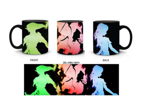 TAZA THE LEGEND OF ZELDA SILHOUETTES (SILUETAS)
