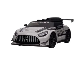 Coche eléctrico Mercedes AMG GT3 Gris para niños