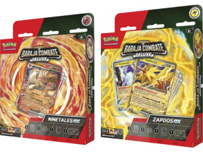 Añadir a la cesta POKEMON JUEGO DE CARTAS COL. BARAJA COMBATE DELUXE (ZAPDOS EX / NINETALES EX) (ESP) POKEMON JUEGO DE CARTAS COL. BARAJA COMBATE DELUXE (ZAPDOS EX / NINETALES EX) (ESP)