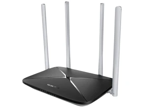 Añadir a la cesta Router WiFi Mercusys AC12 DualBand AC1200 4 Puertos LAN 1 Puerto WAN 4 Antenas de 5dBi Router WiFi Mercusys AC12 DualBand AC1200 4 Puertos LAN 1 Puerto WAN 4 Antenas de 5dBi