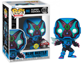 FUNKO POP! HEROES - DC SUPER HEROES: BLUE BEETLE (GLOWS IN THE DARK) (410) SPECIAL EDITION