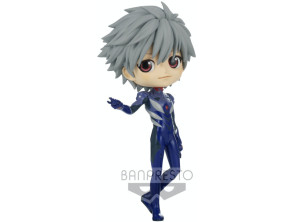 BANPRESTO Q POSKET EVANGELION: NEW THEATRICAL EDITION: KAWORU NAGISA PLUGSUIT STYLE (VER.A) (14 CM)