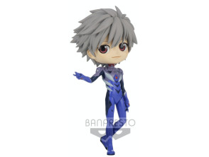 BANPRESTO Q POSKET EVANGELION: NEW THEATRICAL EDITION: KAWORU NAGISA PLUGSUIT STYLE (VER.B) (14 CM)