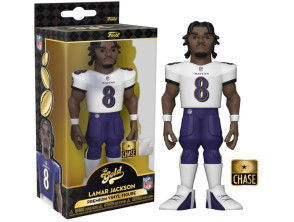 FUNKO POP! GOLD 5" NFL: RAVENS - LAMAR JACKSON CHASE LIMITED EDITION (12 CM)